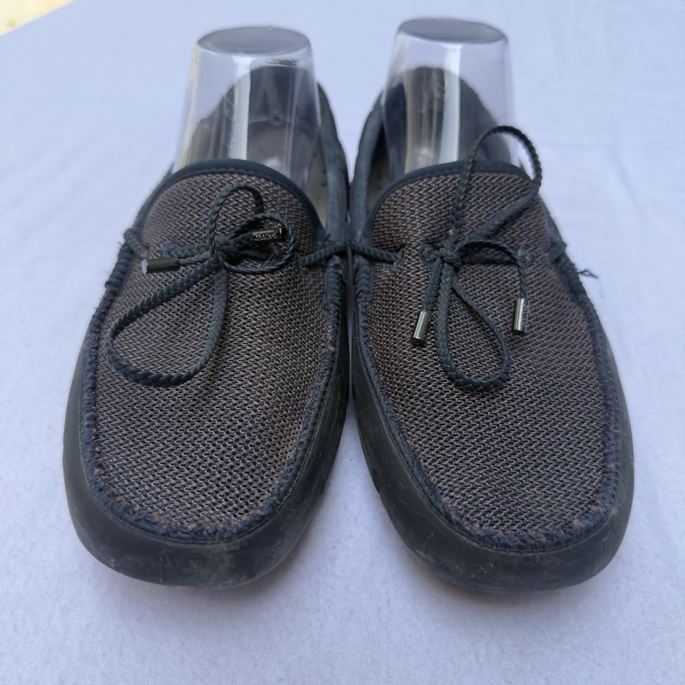Swims Loafers Braided Lace Washable‎ Loafers Brown Black Men's Size 9.5 Coastal